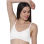 Prestitia full coverage white hosiery bra